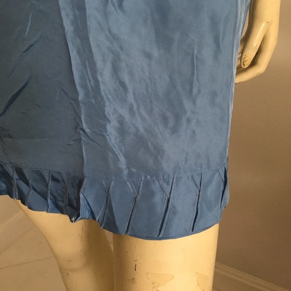 See by Chloé Silk bubble hem dress with deep v-neck and bows on straps - Picture 5 of 6